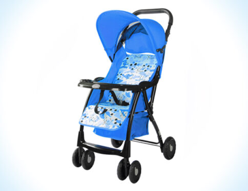 Lightweight Portable Baby Stroller 722C with Soft Mesh Support