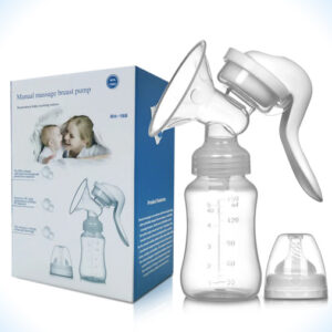 Portable Manual Breast Pump with Adjustable Suction