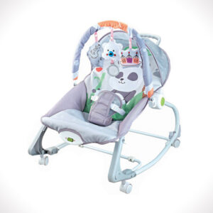 HU Baby Multifunctional Rocker with Wheel and Vibration