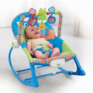 Adjustable TiiBaby Infant to Toddler Rocker with Vibration