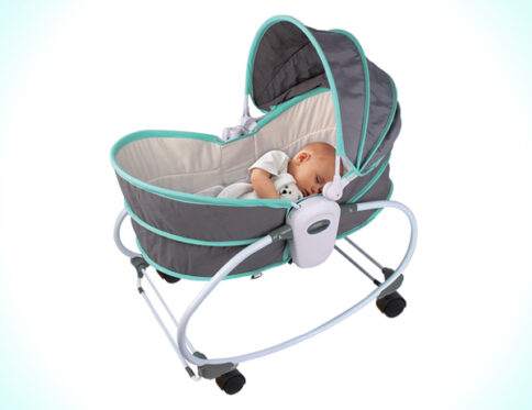 Adjustable Multifunctional Carriage & Bassinet-(6 IN 1) with Wheel