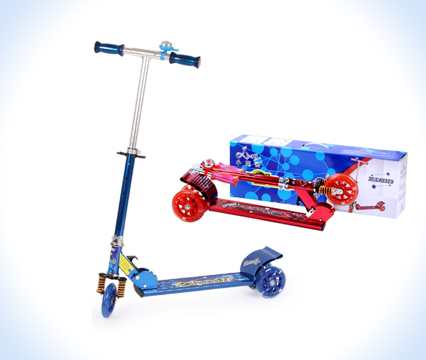 Lionman Kick Scooter 2009C with Lighting Wheels For Your Kids
